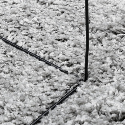 vidaXL Shaggy-Teppich PAMPLONA Hochflor Modern Grau 200x280 cm