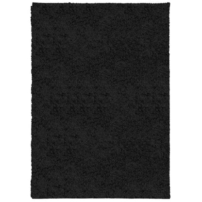 vidaXL Shaggy-Teppich PAMPLONA Hochflor Modern Schwarz 120x170 cm