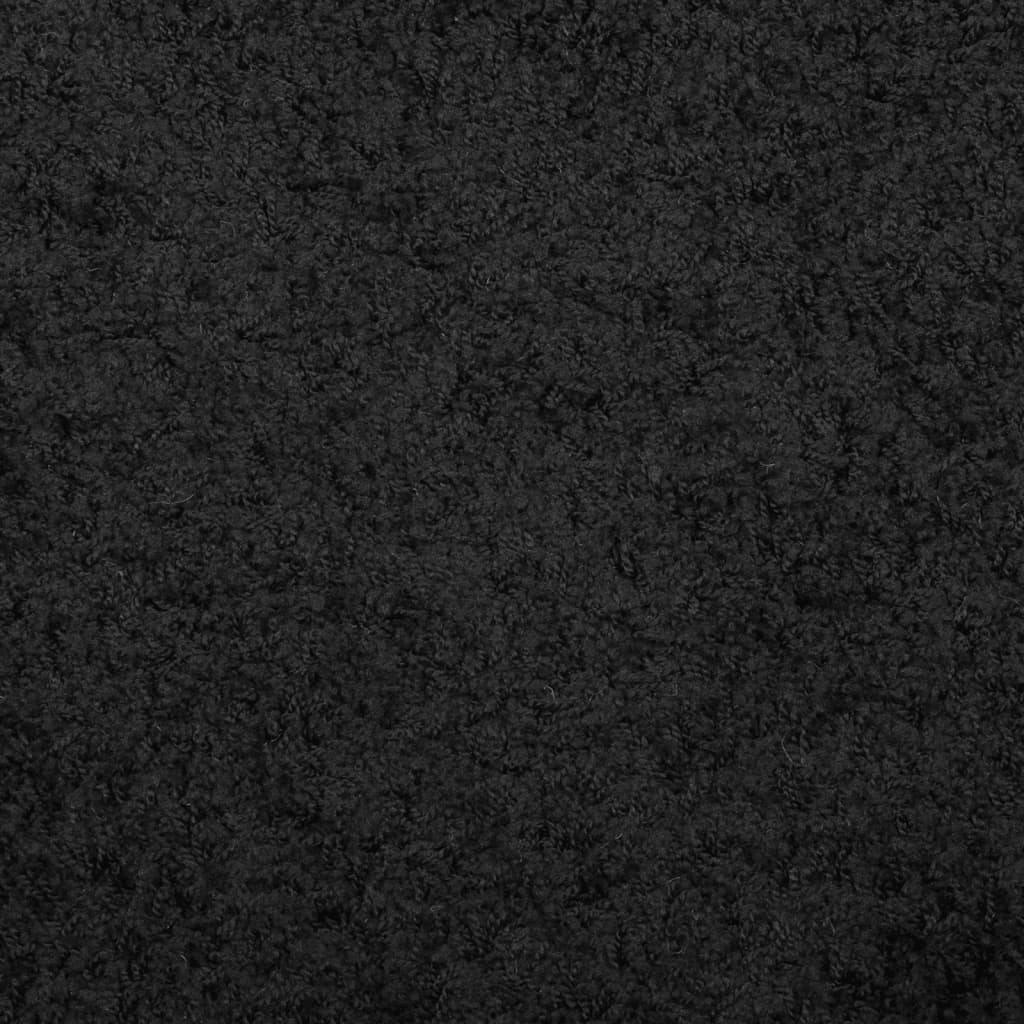 vidaXL Shaggy-Teppich PAMPLONA Hochflor Modern Schwarz 120x170 cm