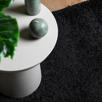 vidaXL Shaggy-Teppich PAMPLONA Hochflor Modern Schwarz 160x230 cm
