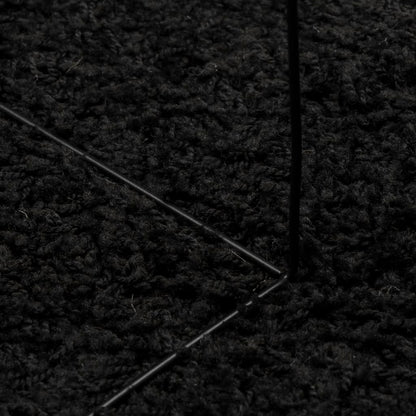 vidaXL Shaggy-Teppich PAMPLONA Hochflor Modern Schwarz 160x230 cm