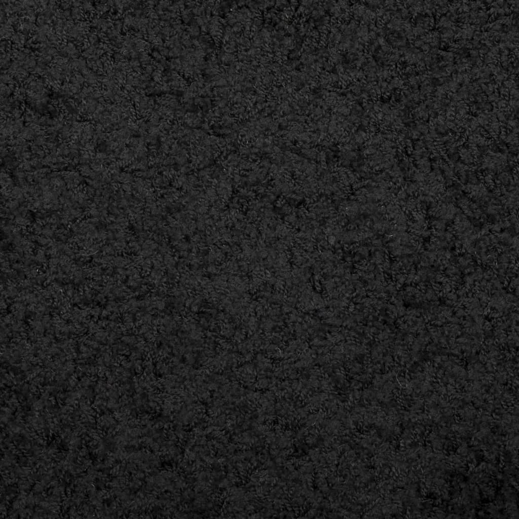 vidaXL Shaggy-Teppich PAMPLONA Hochflor Modern Schwarz 160x230 cm