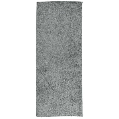 vidaXL Teppich Shaggy Hochflor Modern Grün 80x200 cm