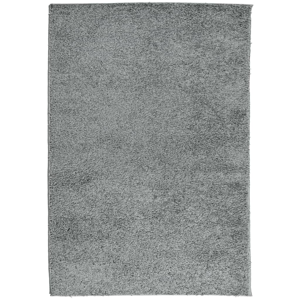 vidaXL Teppich Shaggy Hochflor Modern Grün 160x230 cm