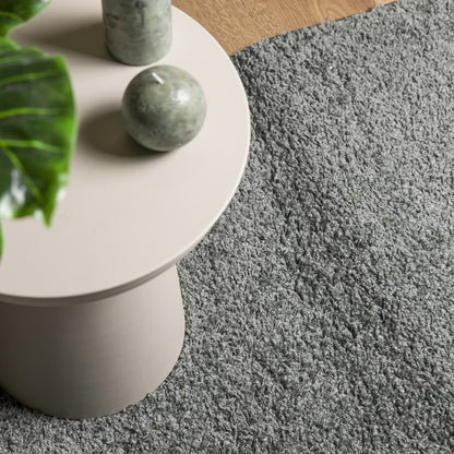 vidaXL Teppich Shaggy Hochflor Modern Grün 200x280 cm