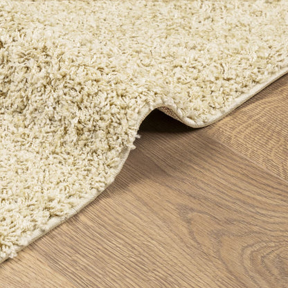 vidaXL Tapis à poils longs Shaggy moderne doré 120x170 cm