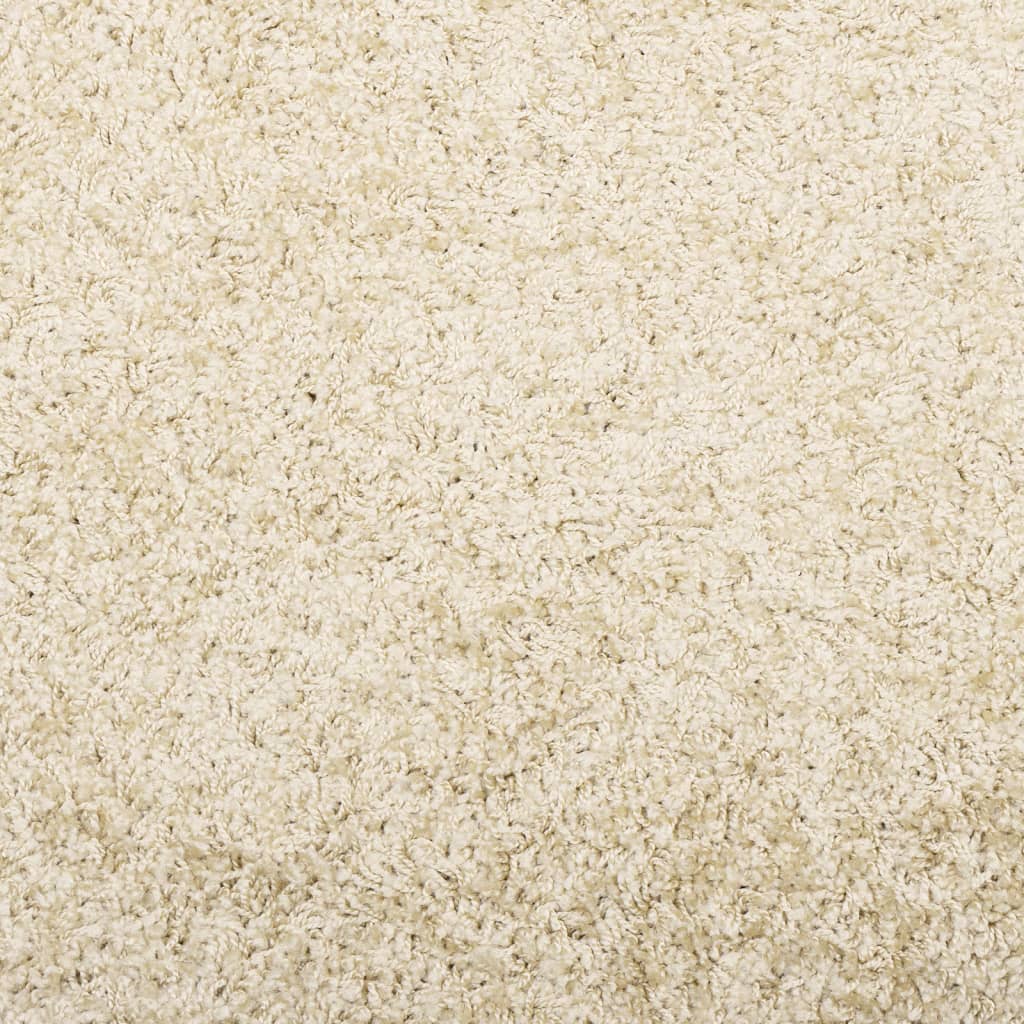 vidaXL Tapis à poils longs Shaggy moderne doré 120x170 cm