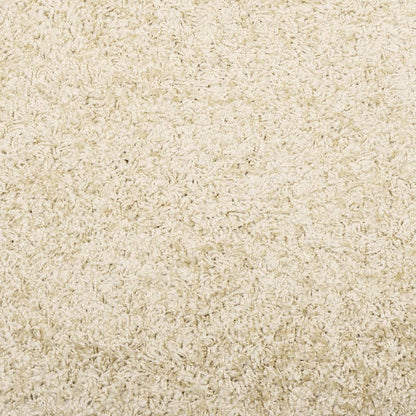 vidaXL Tapis à poils longs Shaggy moderne doré 120x170 cm