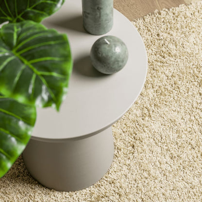 vidaXL Shaggy-Teppich PAMPLONA Hochflor Modern Golden 140x200 cm