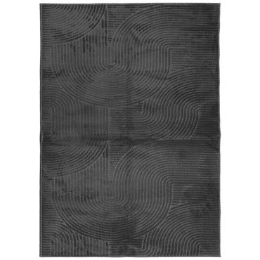vidaXL Teppich IZA Kurzflor Skandi-Stil Anthrazit 200x280 cm