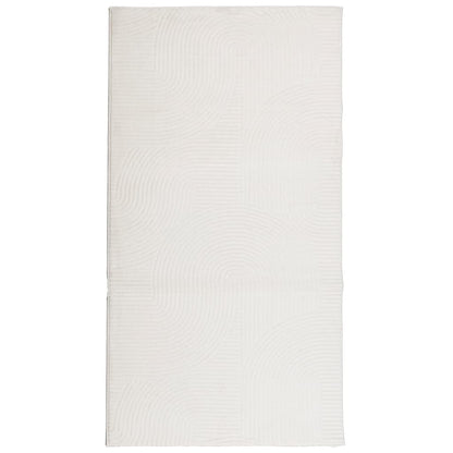 vidaXL Tapis IZA Poils courts Style scandinave Crème 80x150 cm