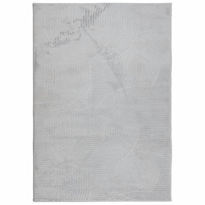 vidaXL Tapis IZA Poils courts Style scandinave Gris 140x200 cm