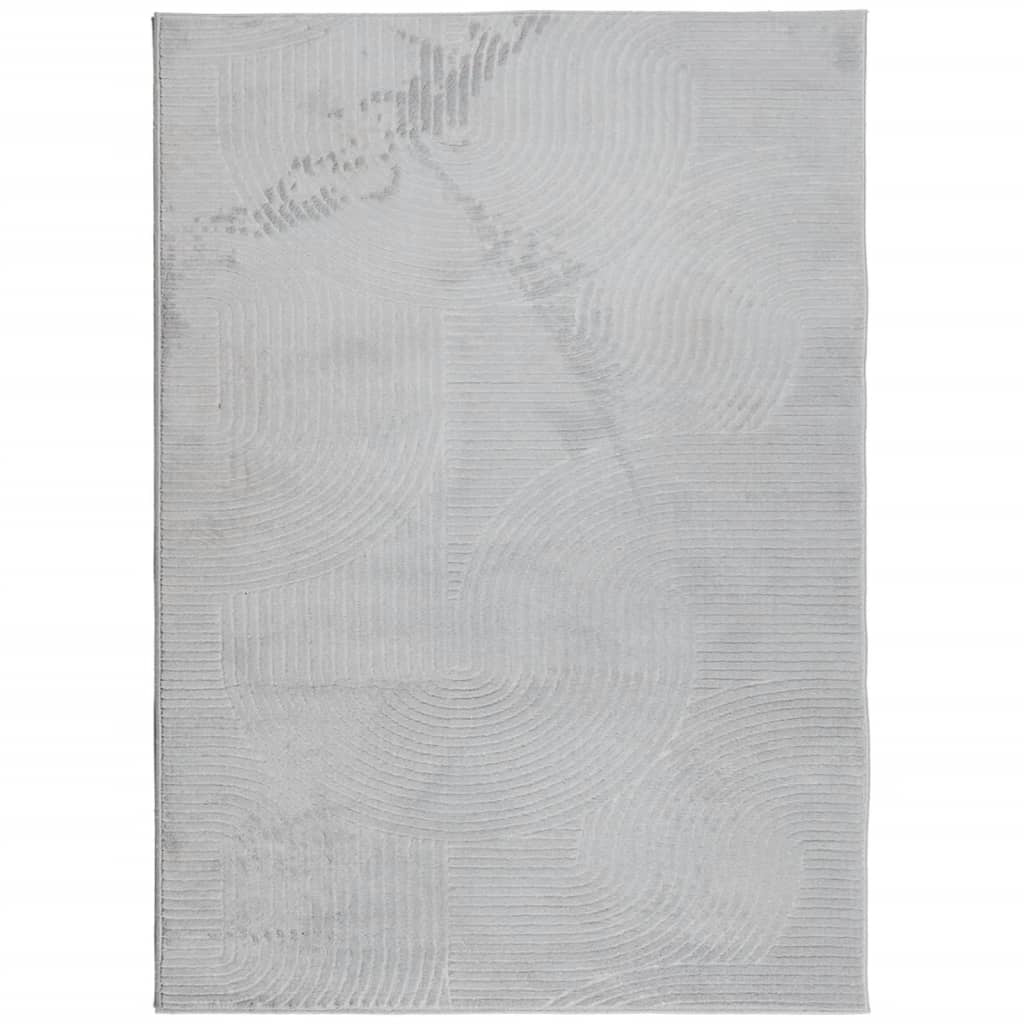 vidaXL Tapis IZA Poils courts Style scandinave Gris 200x280 cm