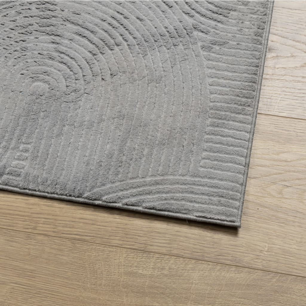 vidaXL Tapis IZA Poils courts Style scandinave Gris 200x280 cm
