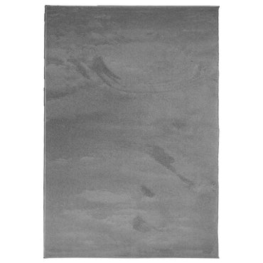 vidaXL Tapis OVIEDO Poil court Anthracite 140x200 cm