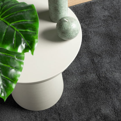 vidaXL Tapis OVIEDO Poil court Anthracite 240x340 cm