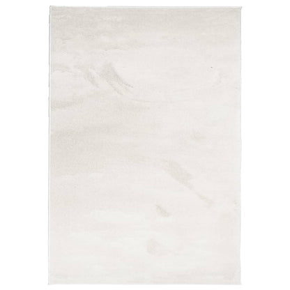 vidaXL Tapis OVIEDO Poils courts Beige 120x170 cm