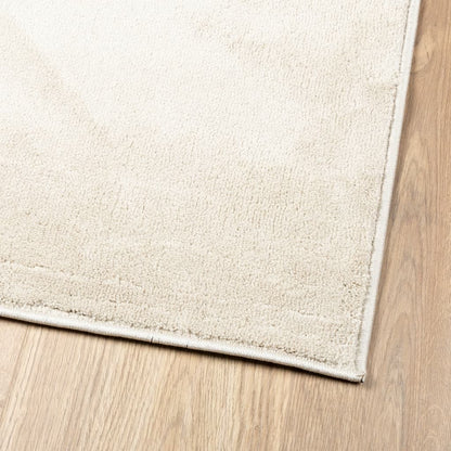 vidaXL Tapis OVIEDO Poils courts Beige 120x170 cm