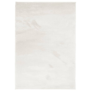 vidaXL Teppich OVIEDO Kurzflor Beige 140x200 cm