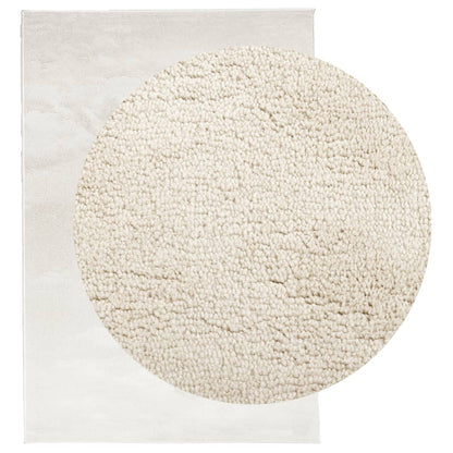 vidaXL Teppich OVIEDO Kurzflor Beige 160x230 cm