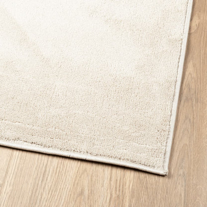 vidaXL Teppich OVIEDO Kurzflor Beige 160x230 cm