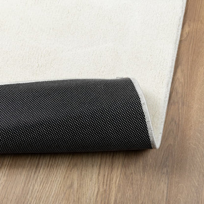 vidaXL Tapis OVIEDO à poils courts Crème 160x230 cm