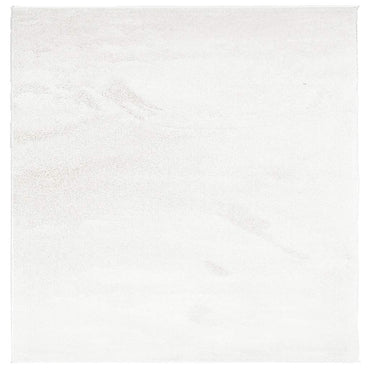 vidaXL Tapis OVIEDO Poil court Crème 200x200 cm
