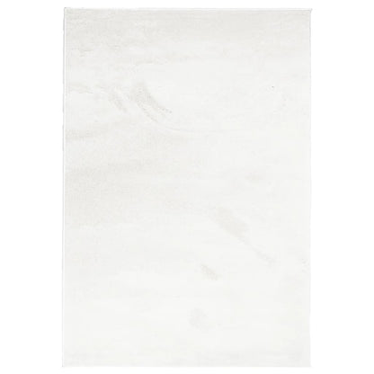 vidaXL Tapis OVIEDO Poil court Crème 200x280 cm