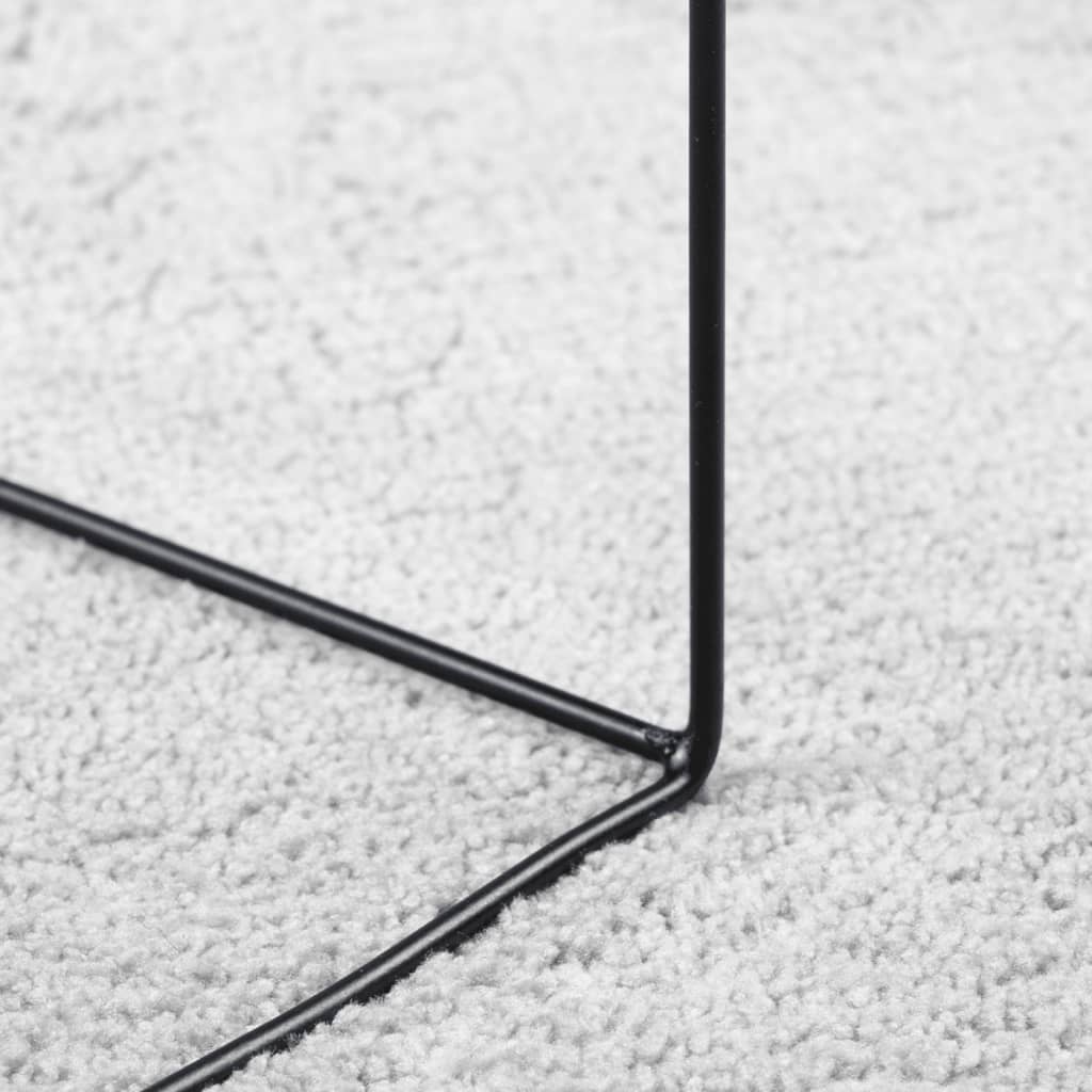 vidaXL Tapis OVIEDO Poils courts Gris 60x110 cm