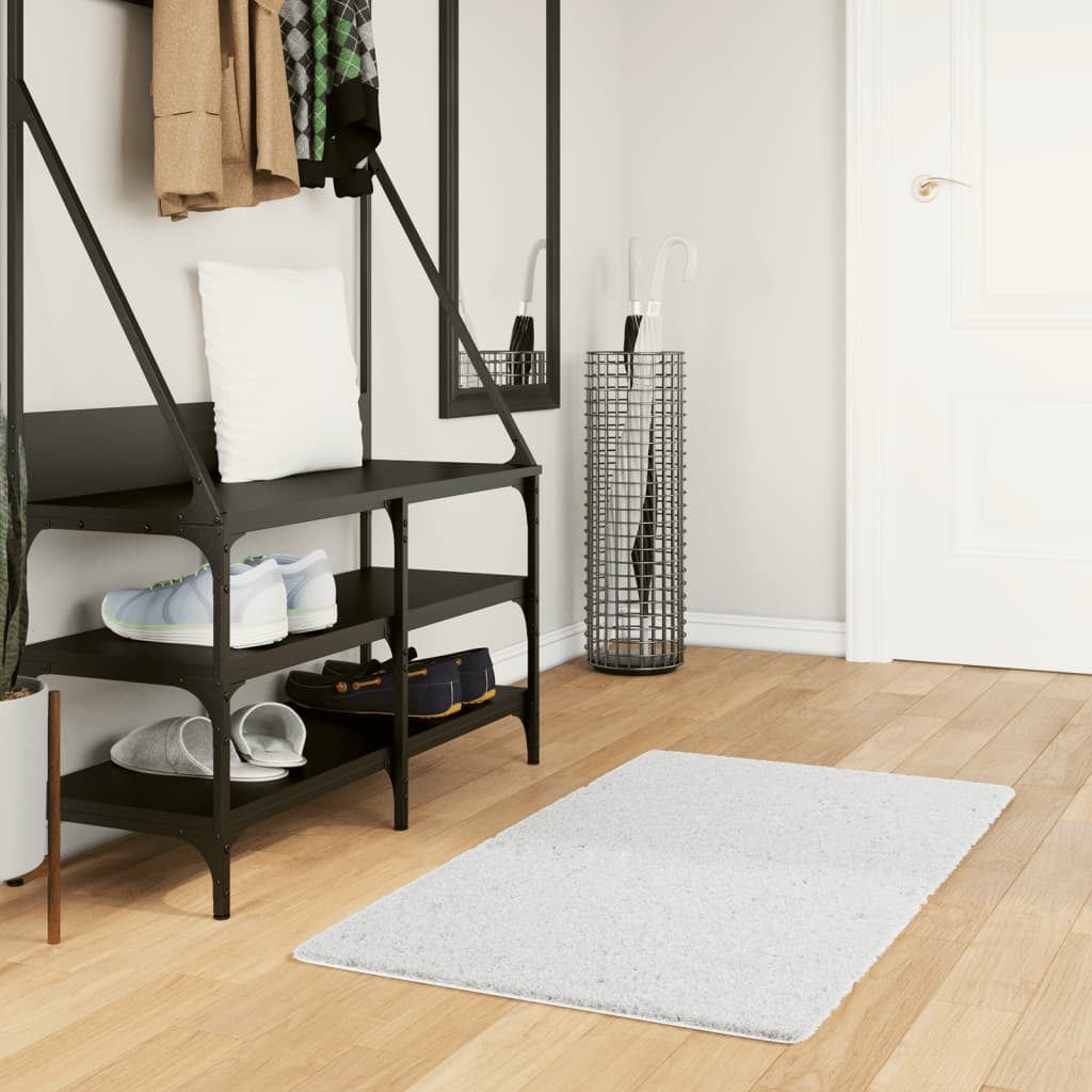 vidaXL Tapis OVIEDO Poils courts Gris 60x110 cm