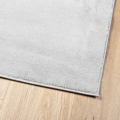 vidaXL Tapis OVIEDO Poil court Gris 80x250 cm