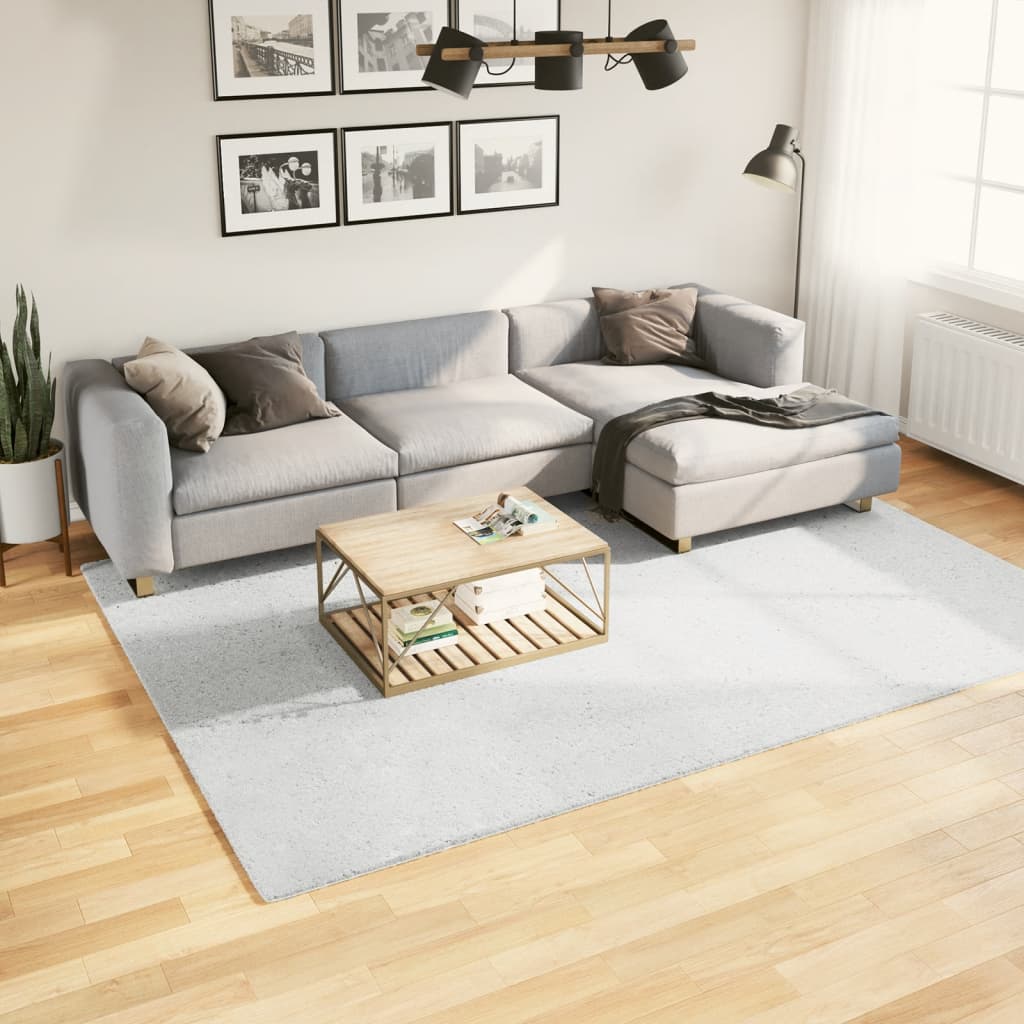 vidaXL Tapis OVIEDO Poil court Gris 200x280 cm