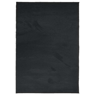 vidaXL Tapis OVIEDO Poils courts Noir 160x230 cm