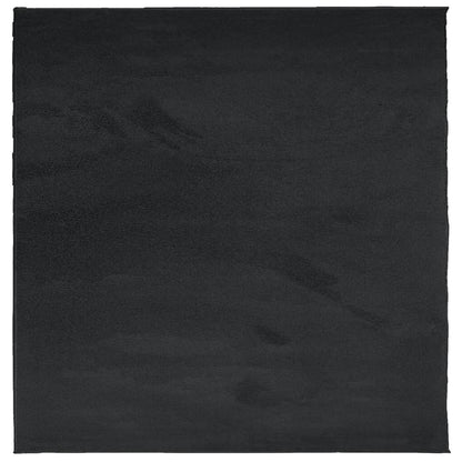 vidaXL Tapis OVIEDO Poil Court Noir 200x200 cm