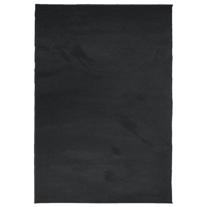 vidaXL Tapis OVIEDO Poils courts Noir 200x280 cm