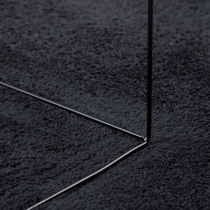 vidaXL Tapis OVIEDO Poils courts Noir 200x280 cm