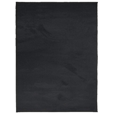 vidaXL Tapis OVIEDO Poils courts Noir 240x340 cm