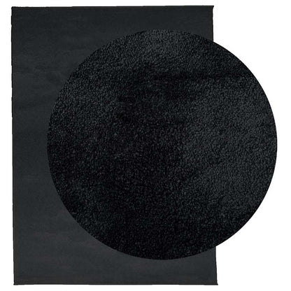 vidaXL Tapis OVIEDO Poils courts Noir 240x340 cm
