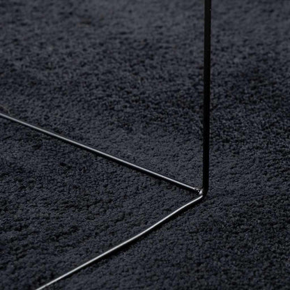 vidaXL Tapis OVIEDO Poils courts Noir 240x340 cm