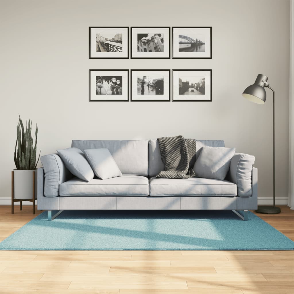 vidaXL Tapis OVIEDO Poils courts Vert 120x170 cm