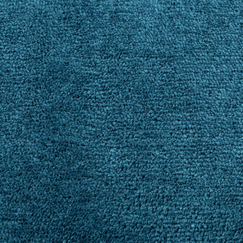 vidaXL Teppich OVIEDO Kurzflor Türkis 140x200 cm