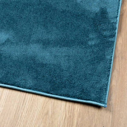 vidaXL Teppich OVIEDO Kurzflor Türkis 160x230 cm