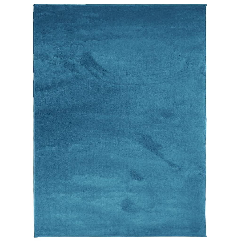 vidaXL Teppich OVIEDO Kurzflor Türkis 240x340 cm