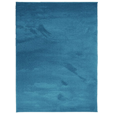 vidaXL Teppich OVIEDO Kurzflor Türkis 240x340 cm