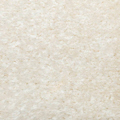 vidaXL Teppich ISTAN Hochflor Glänzend Creme 120x170 cm