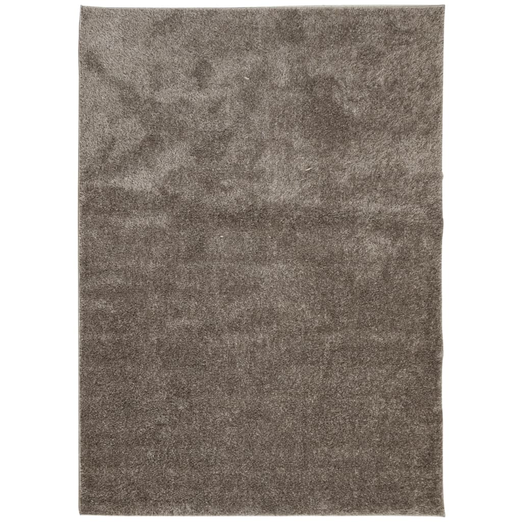 vidaXL Teppich ISTAN Hochflor Glänzend Grau 200x280 cm