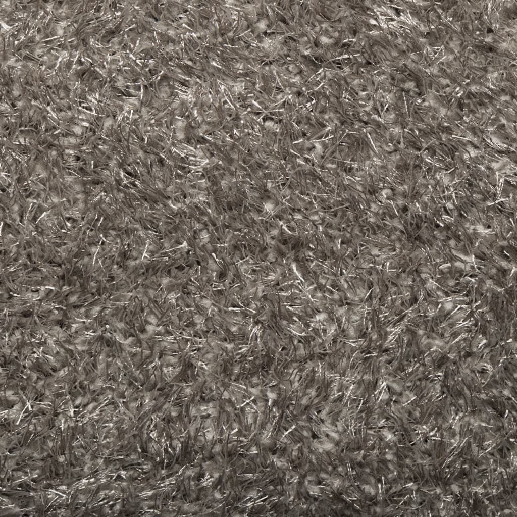 vidaXL Teppich ISTAN Hochflor Glänzend Grau 200x280 cm