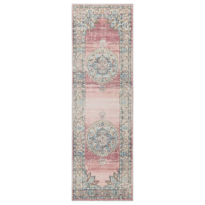 vidaXL Teppich ARBIZU Indoor und Outdoor Vintage-Design 80x250 cm
