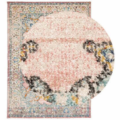 vidaXL Teppich ARBIZU Indoor und Outdoor Vintage-Design 200x280 cm