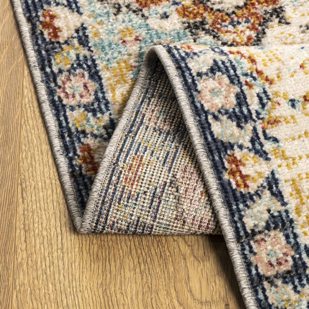 vidaXL Teppich ARBIZU Indoor und Outdoor Vintage-Design 160x230 cm